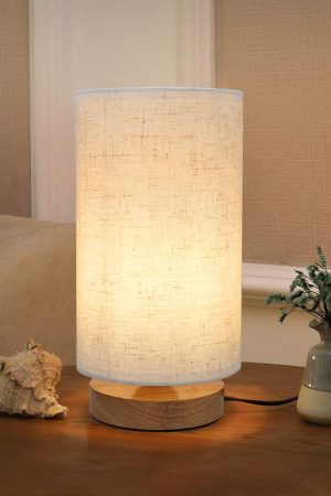 Small bedside table lamp